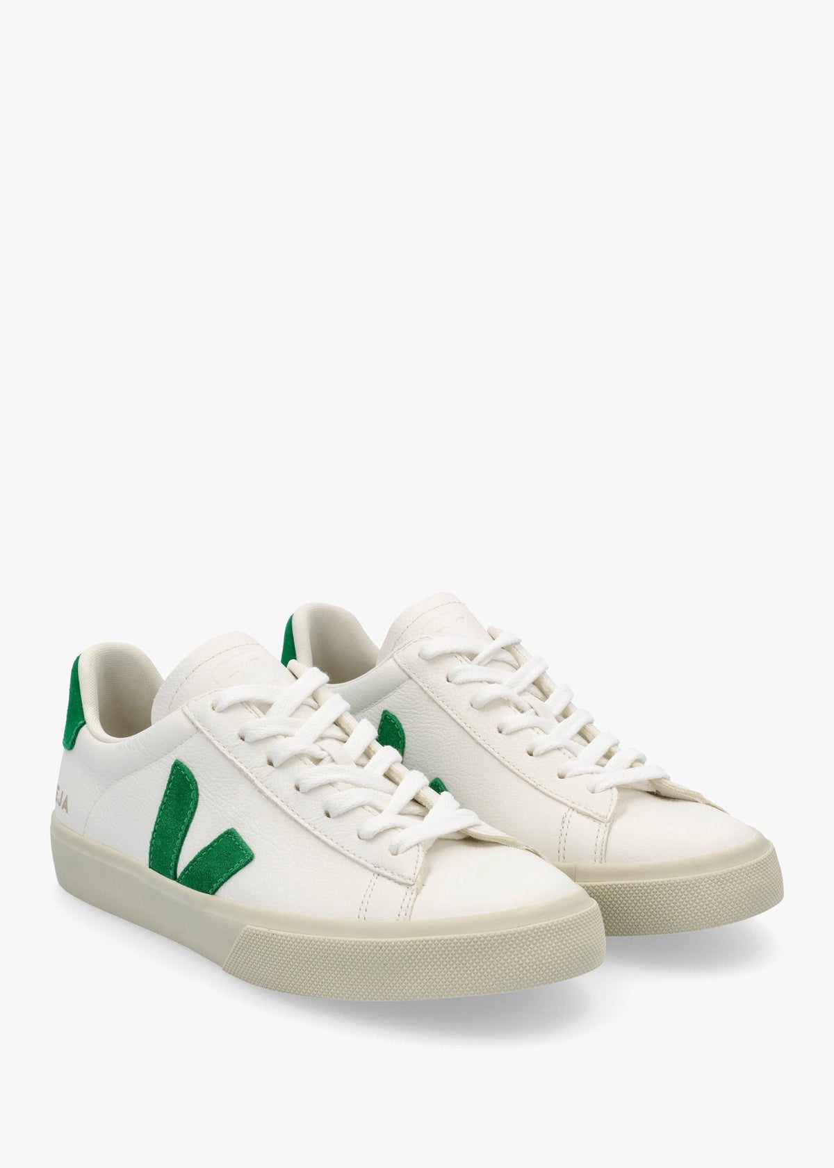 Campo Chromefree Leather Extra White Emeraude Trainers