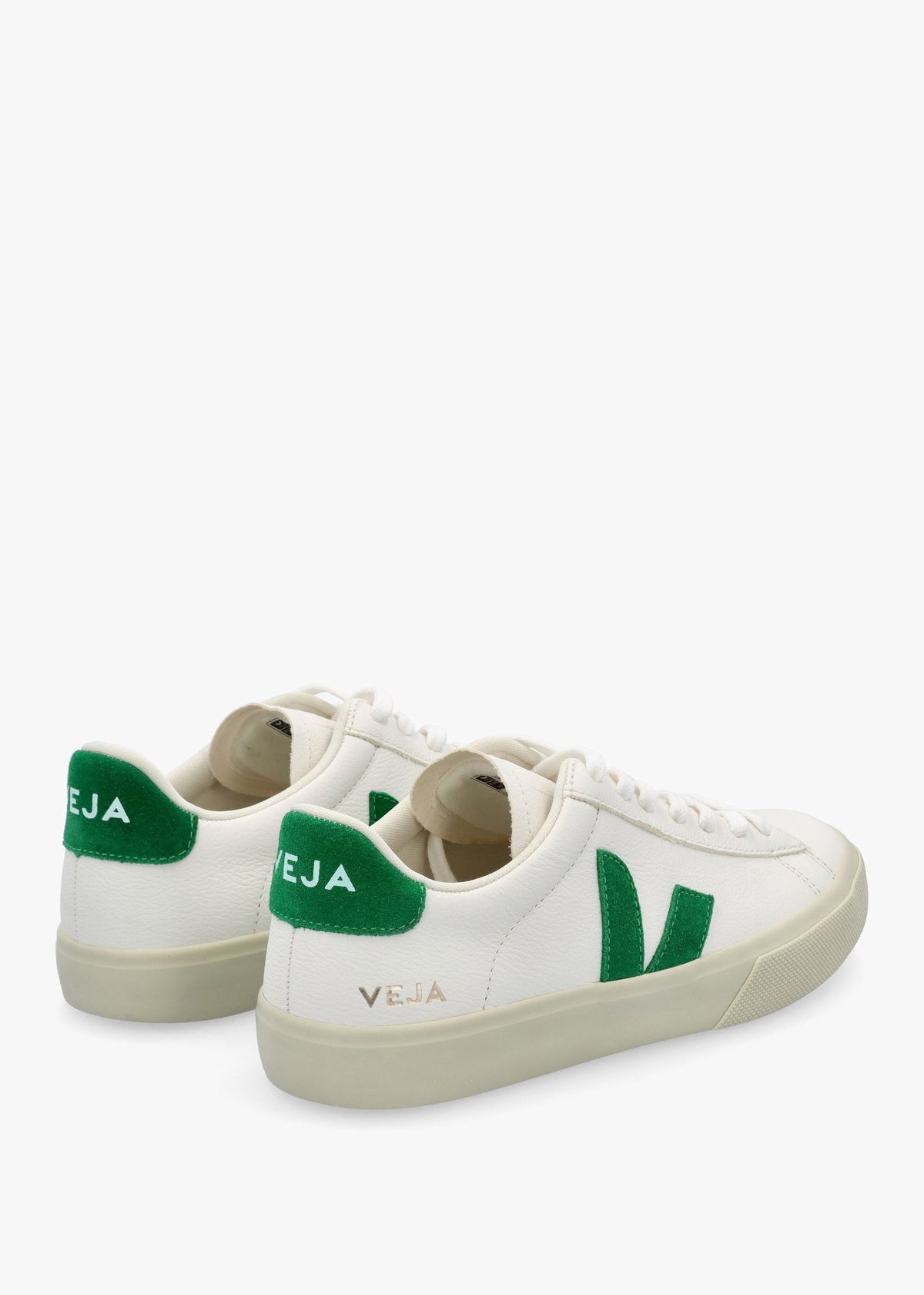 Campo Chromefree Leather Extra White Emeraude Trainers