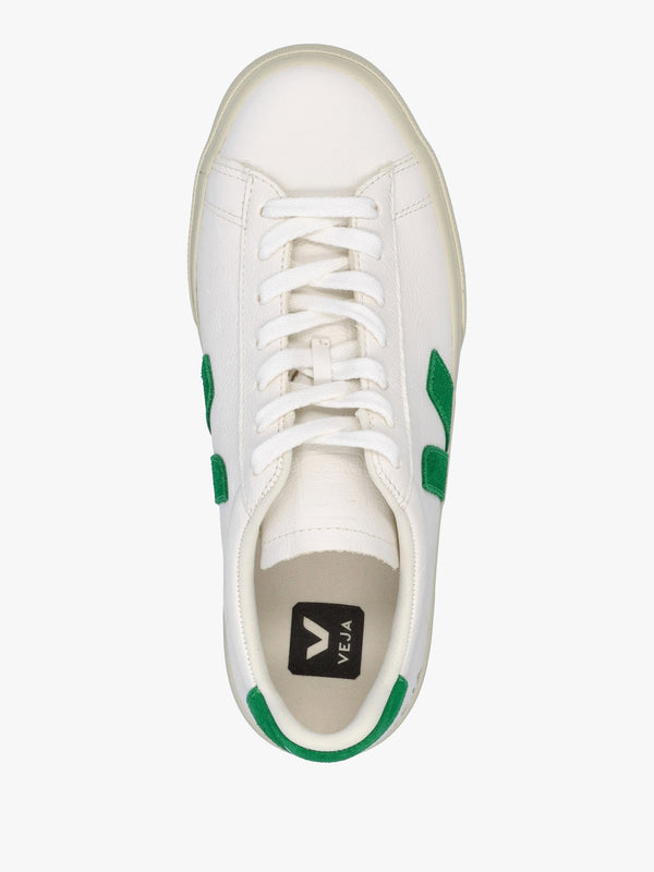 Campo Chromefree Leather Extra White Emeraude Trainers