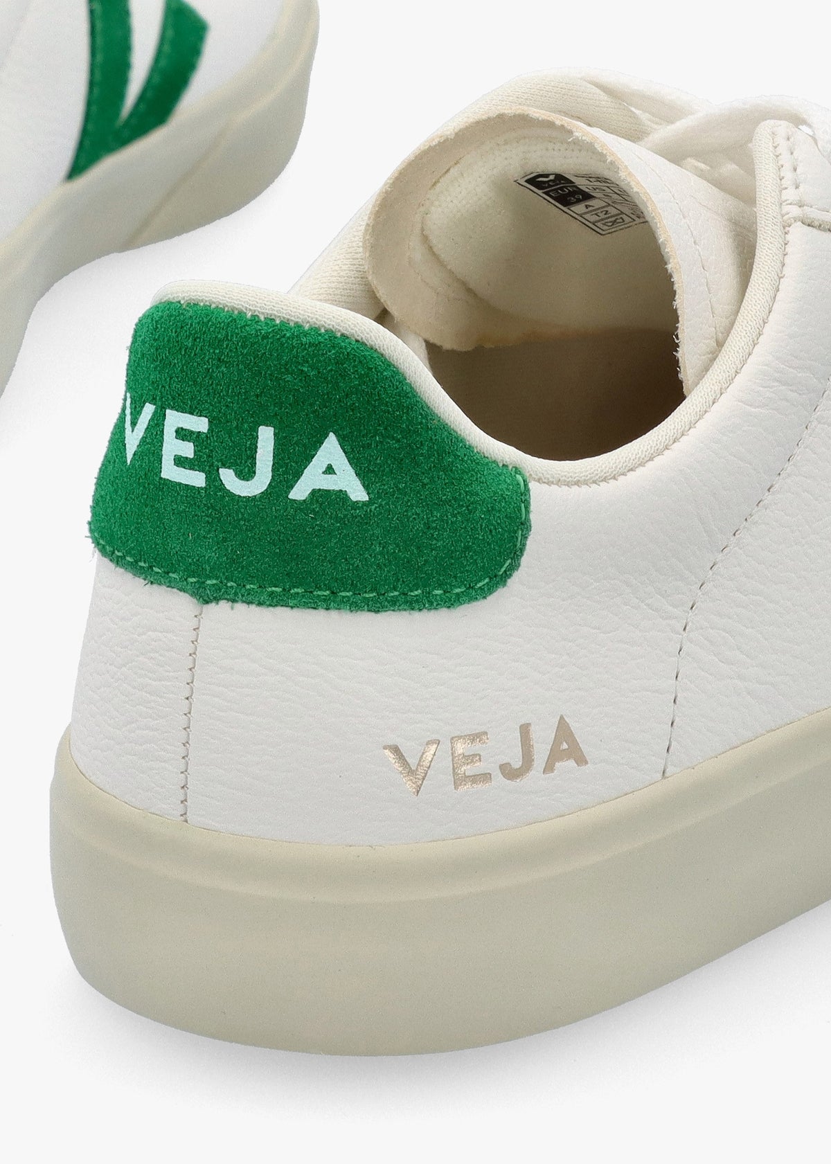 Campo Chromefree Leather Extra White Emeraude Trainers