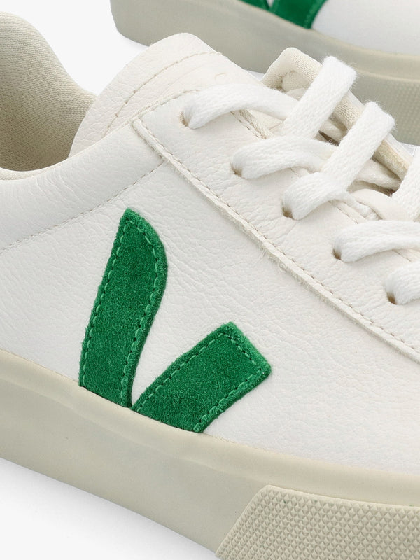 Campo Chromefree Leather Extra White Emeraude Trainers