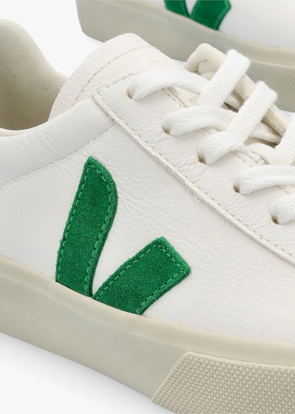 Campo Chromefree Leather Extra White Emeraude Trainers