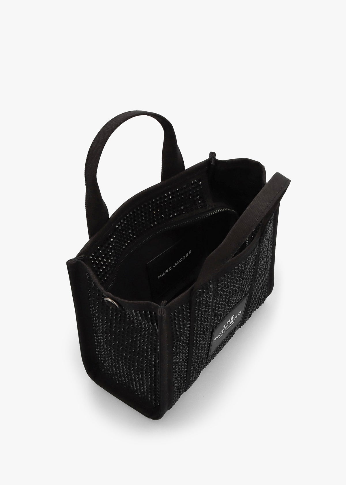 The Crystal Canvas Small Black Tote Bag
