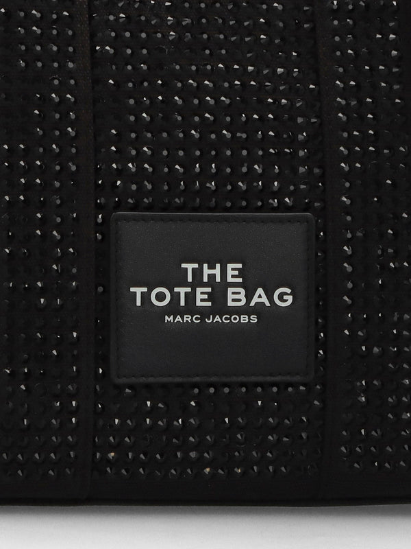 The Crystal Canvas Small Black Tote Bag