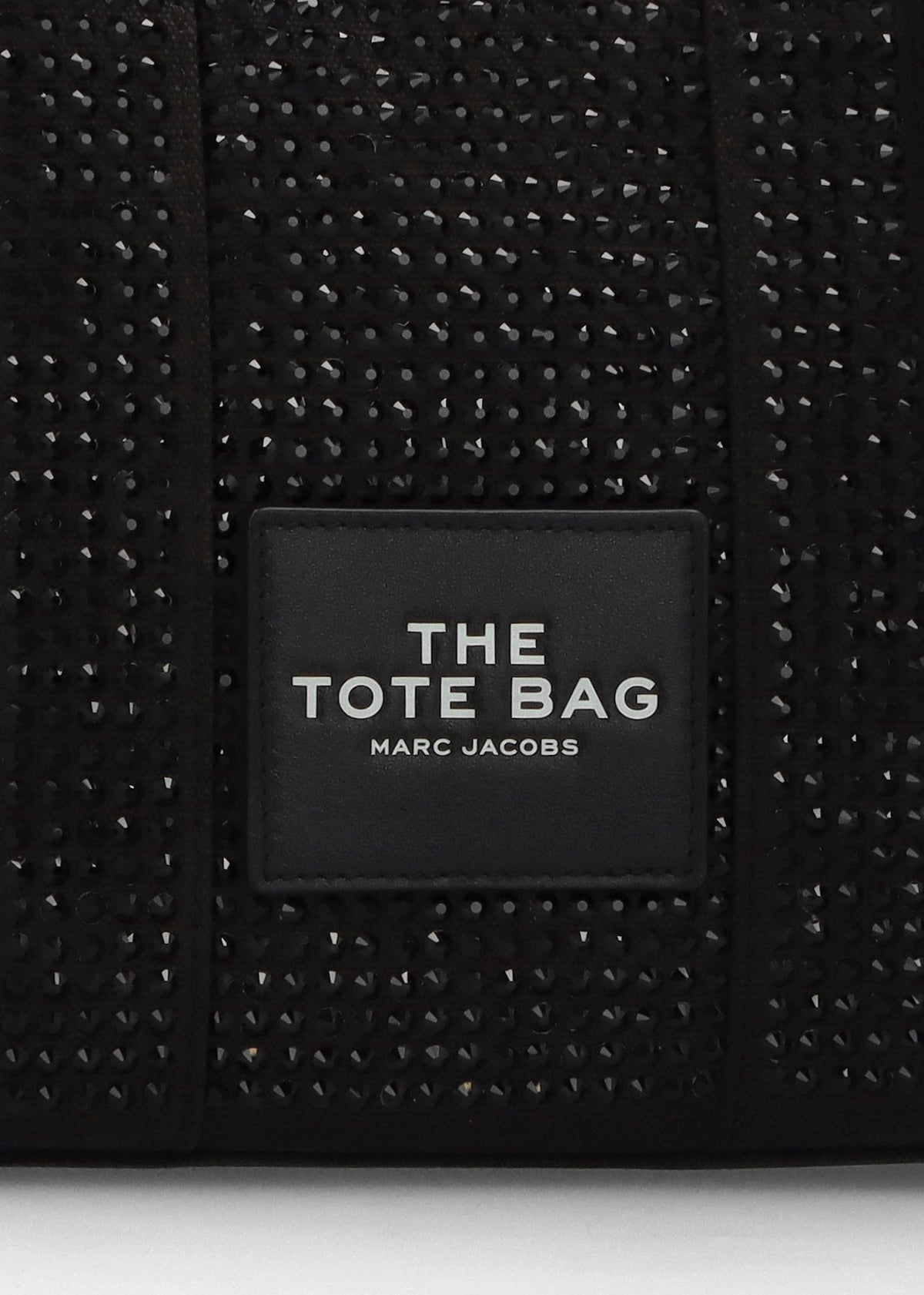The Crystal Canvas Small Black Tote Bag