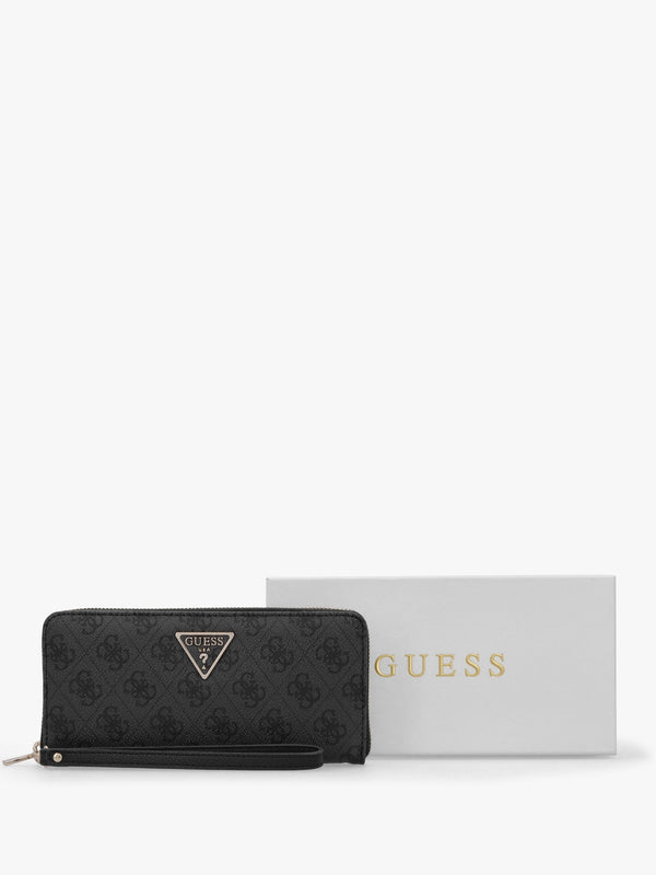 Large Laurel Coal Logo Zip Around Wallet