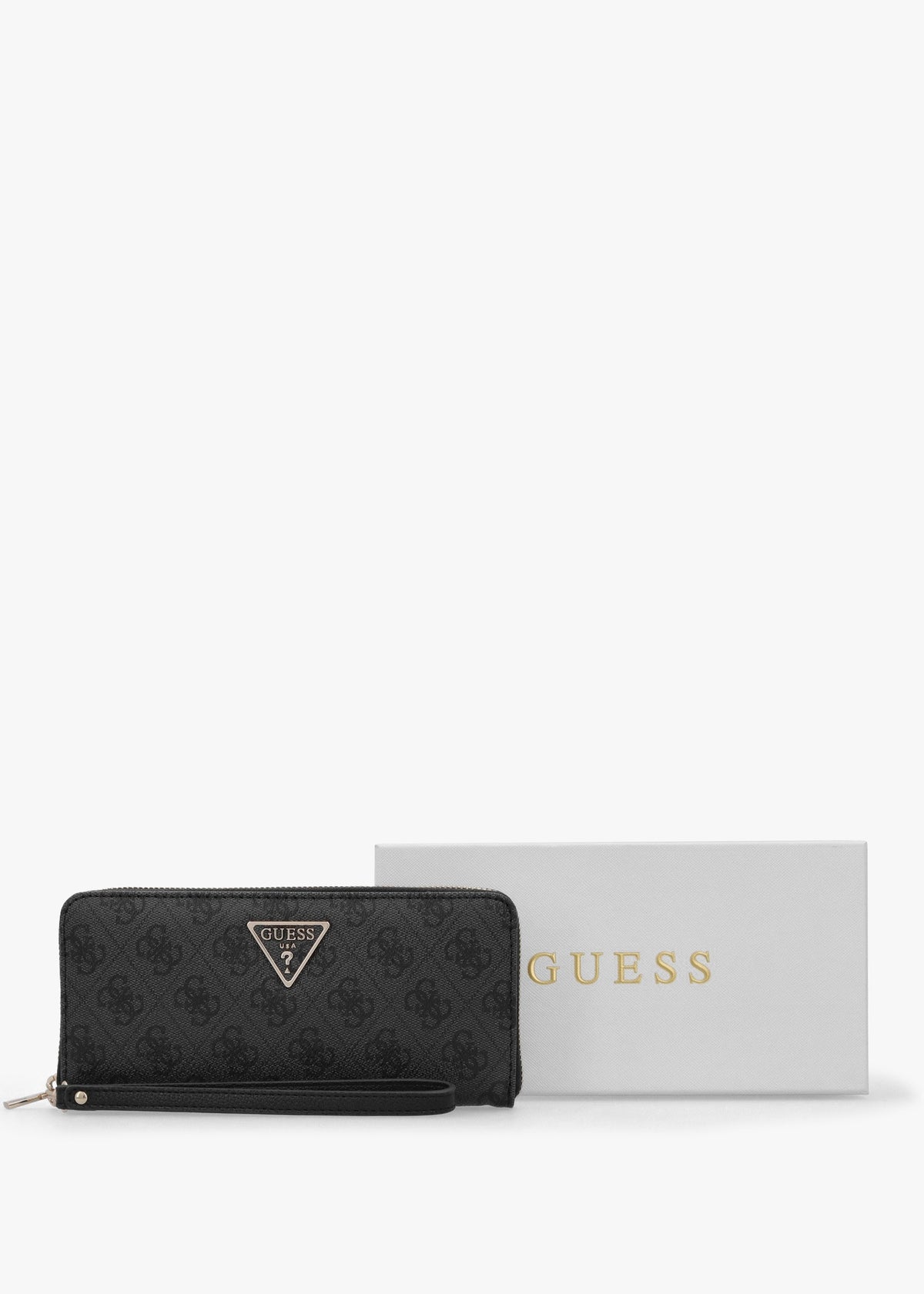 Large Laurel Coal Logo Zip Around Wallet
