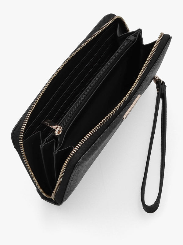 Large Laurel Coal Logo Zip Around Wallet