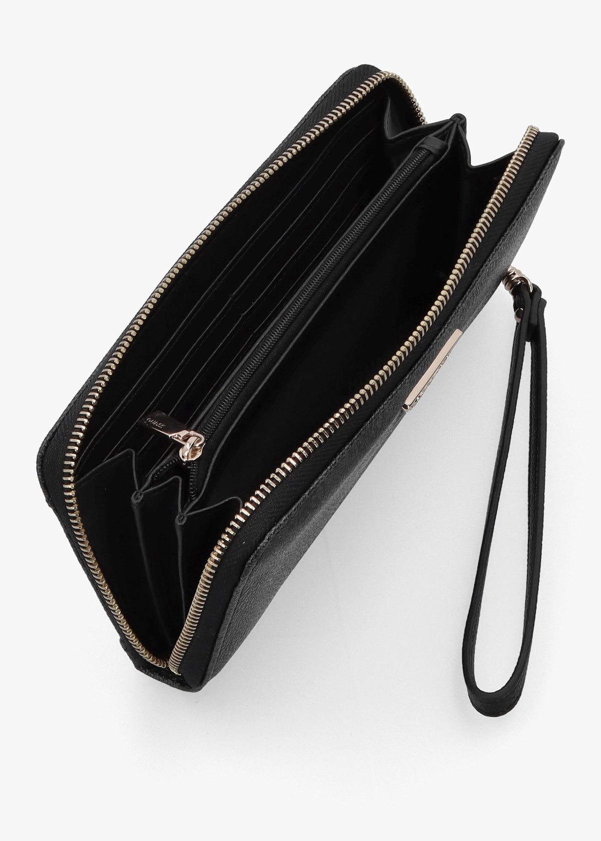 Large Laurel Coal Logo Zip Around Wallet