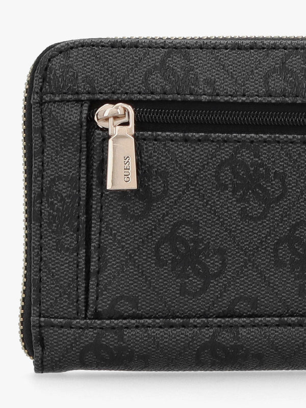 Large Laurel Coal Logo Zip Around Wallet