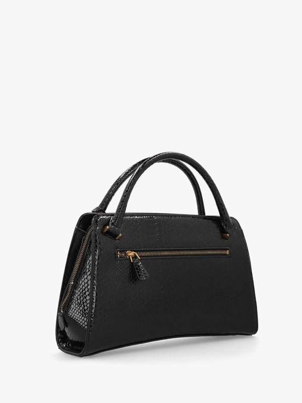 Annita Black Girlfriend Satchel Bag