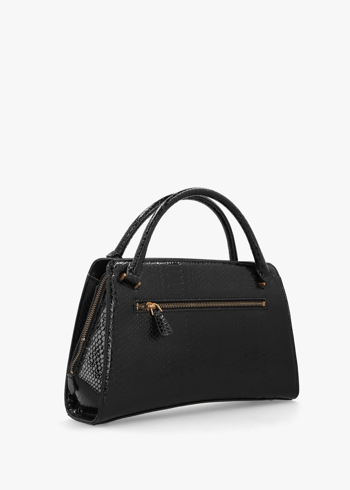 Annita Black Girlfriend Satchel Bag