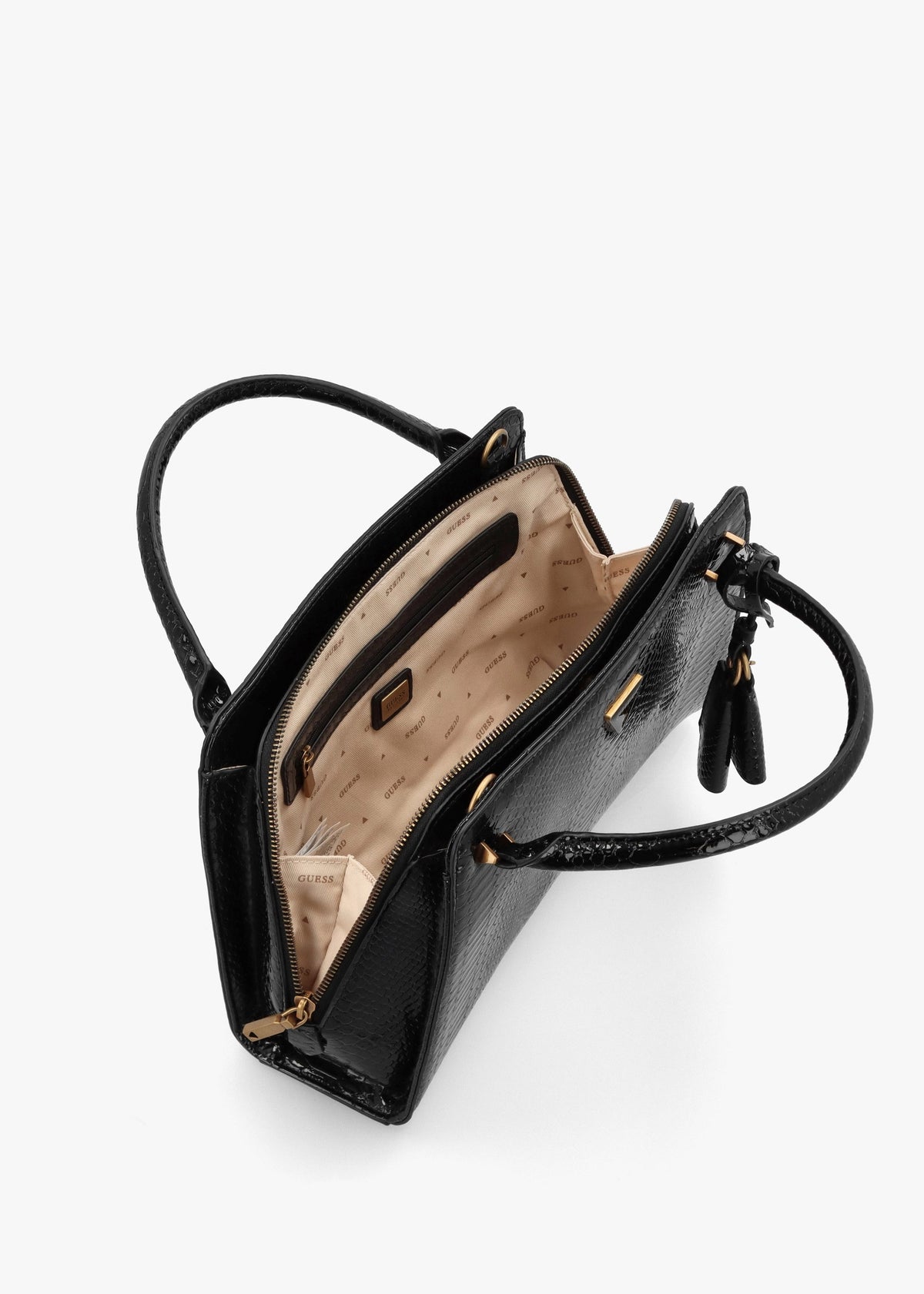 Annita Black Girlfriend Satchel Bag