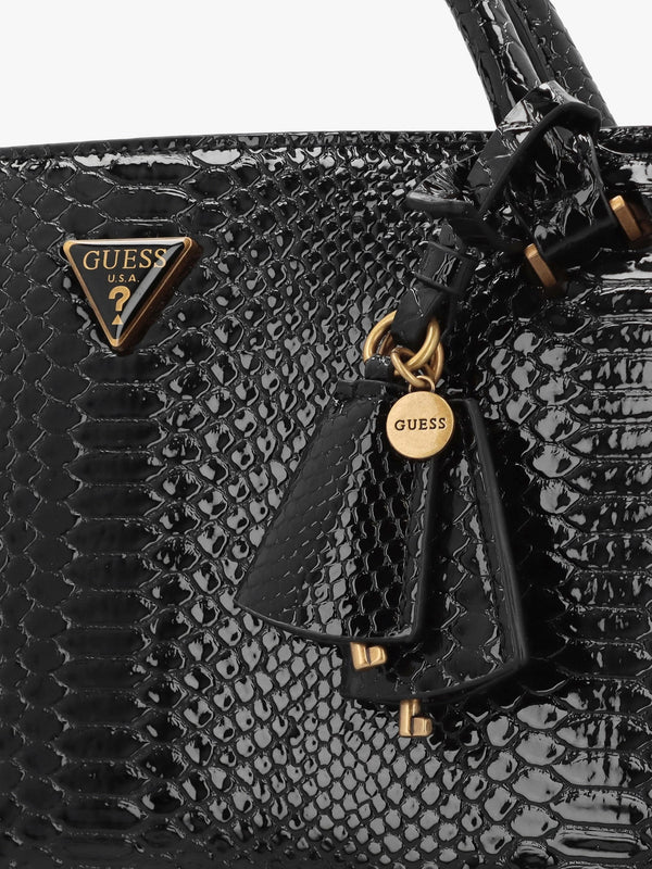 Annita Black Girlfriend Satchel Bag