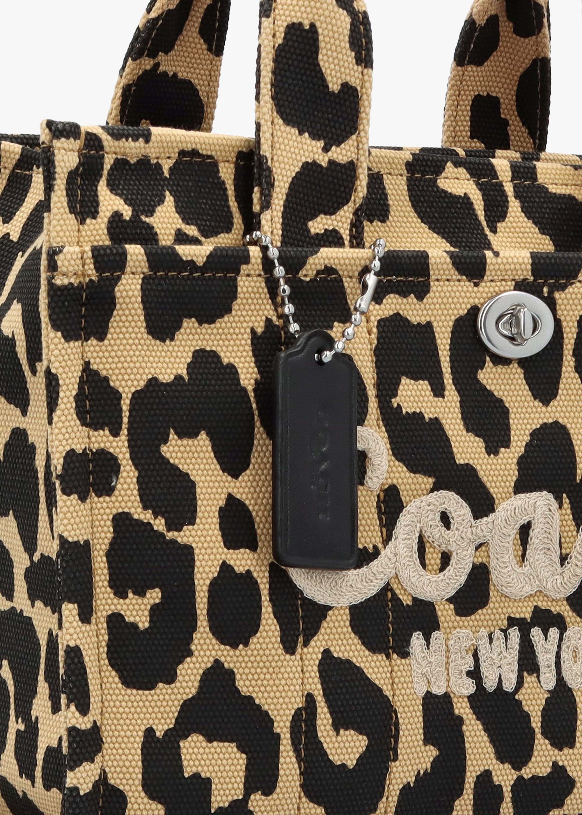 COACH Cargo 26 Leopard Canvas Tote Bag – Daniel Footwear
