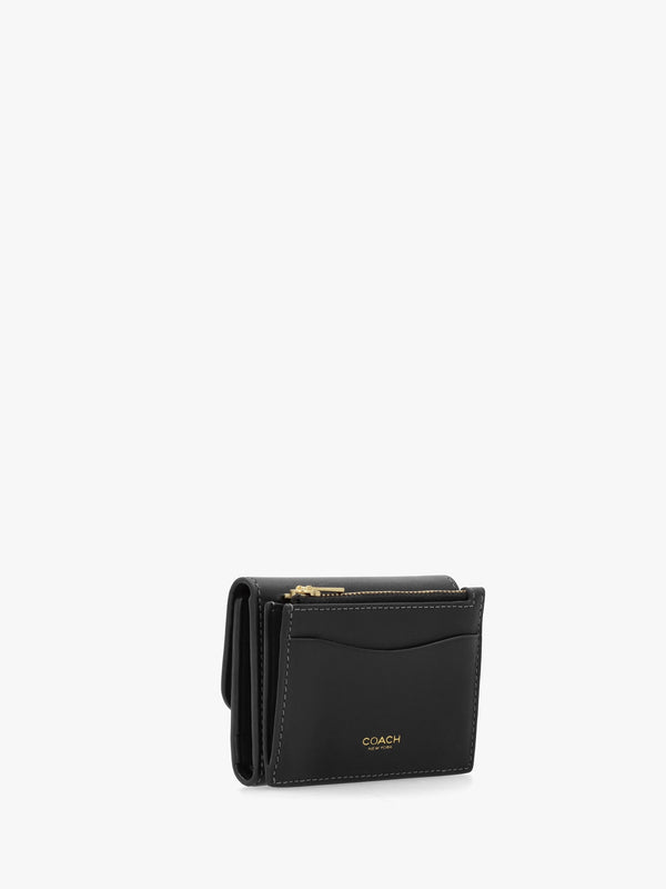Essential Black Leather Card Holder Wallet