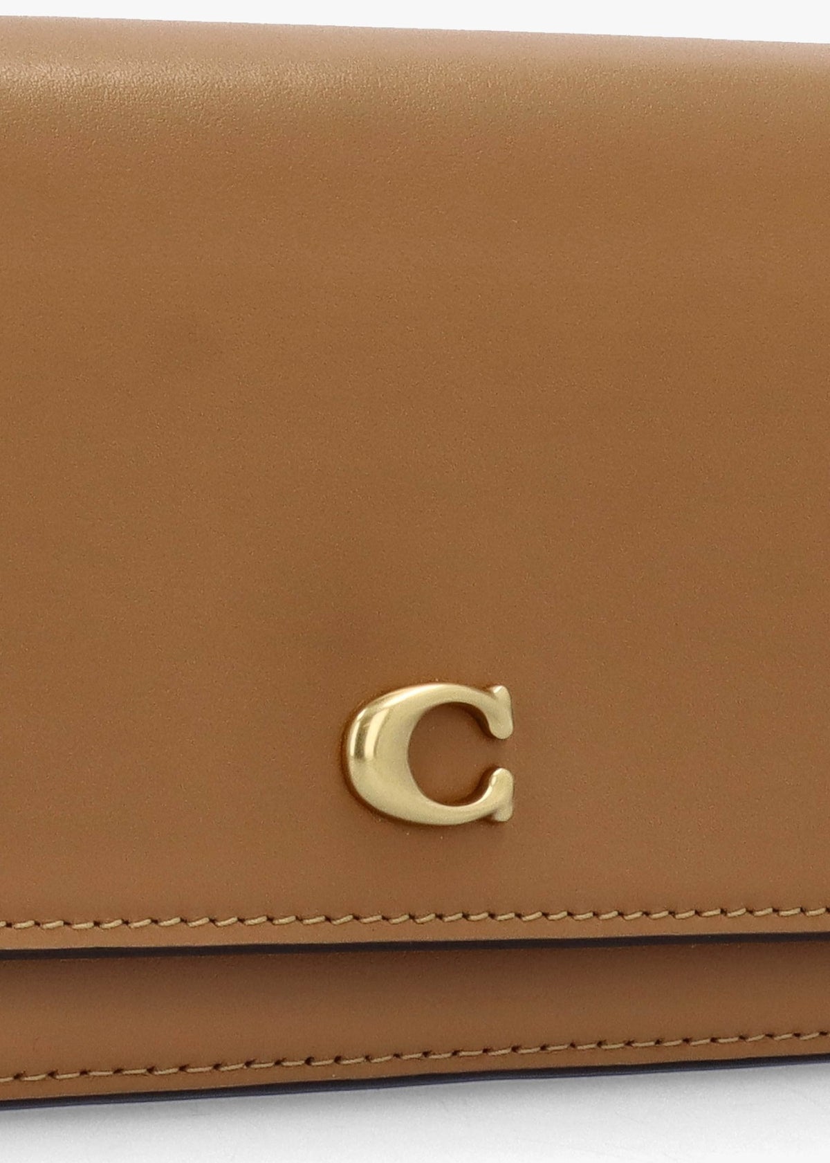 Evie Honey Brown Leather Wallet Bag