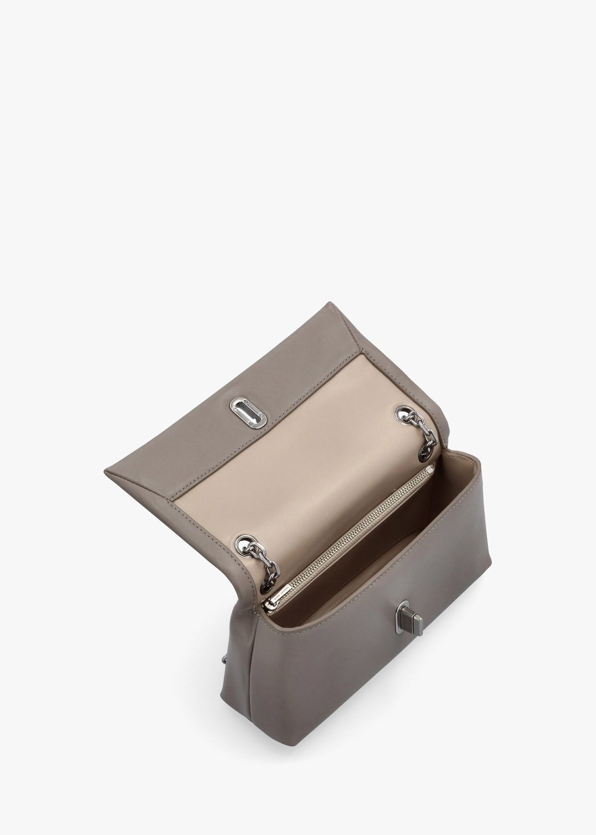 The Dual Chain Cement Leather Wallet
