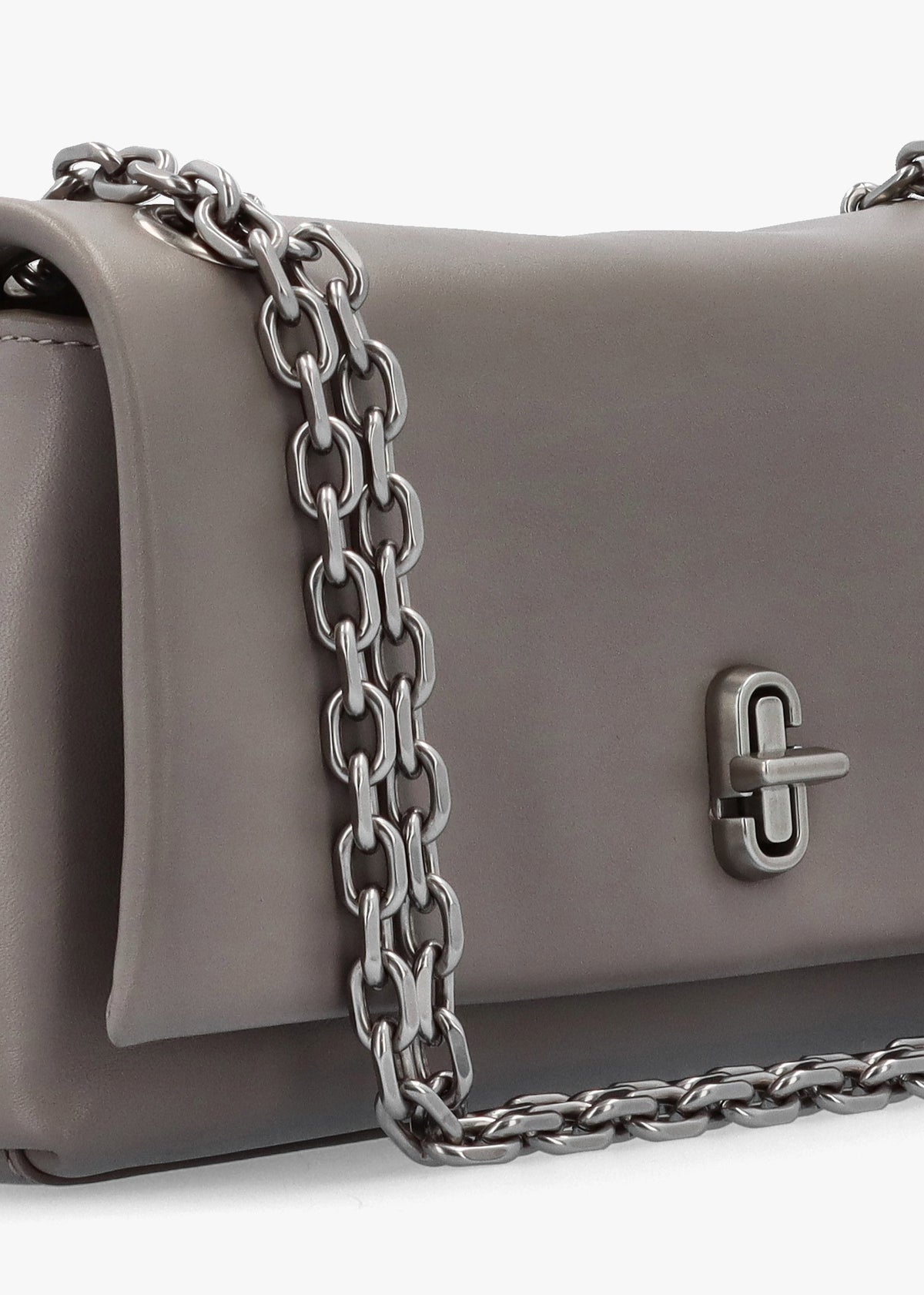 The Dual Chain Cement Leather Wallet