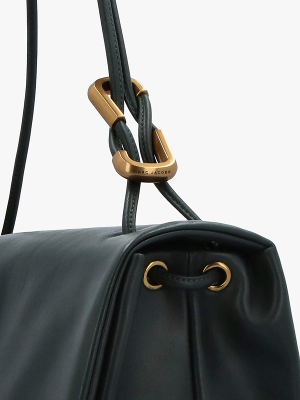 The Large Dual Ivy Leather Shoulder Bag