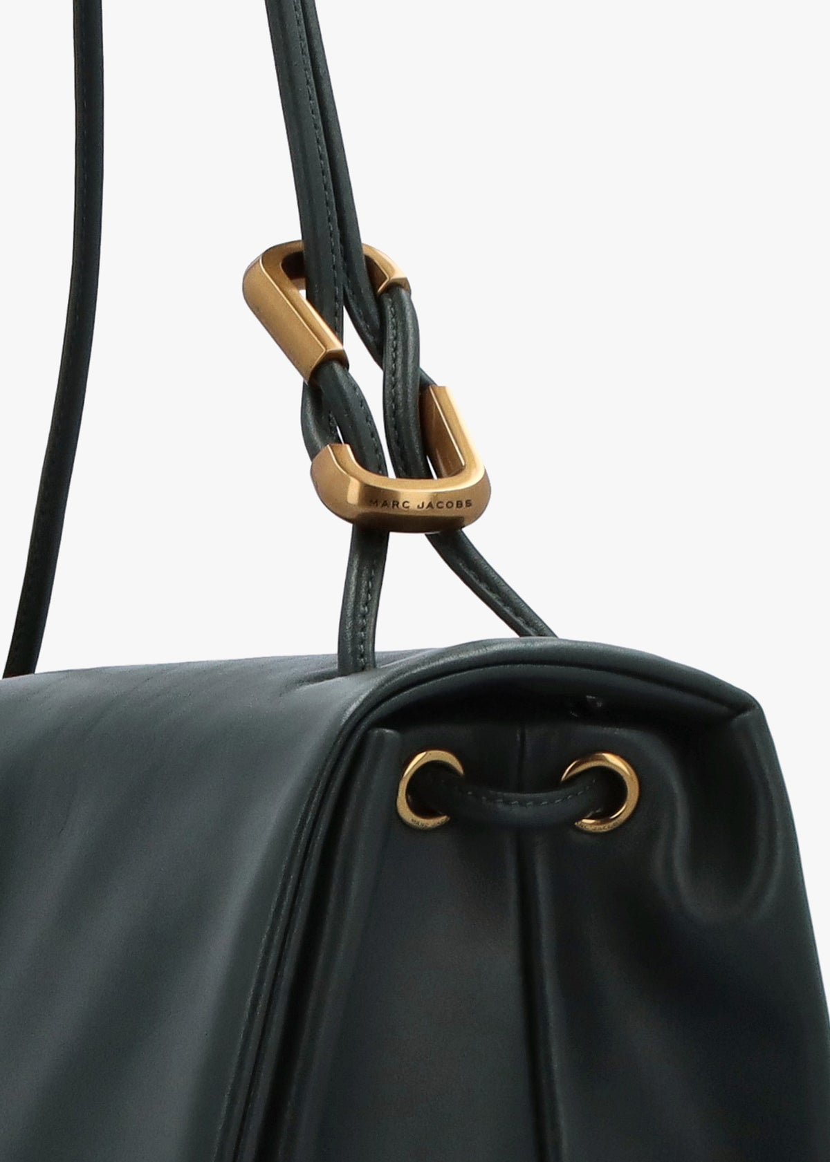 The Large Dual Ivy Leather Shoulder Bag