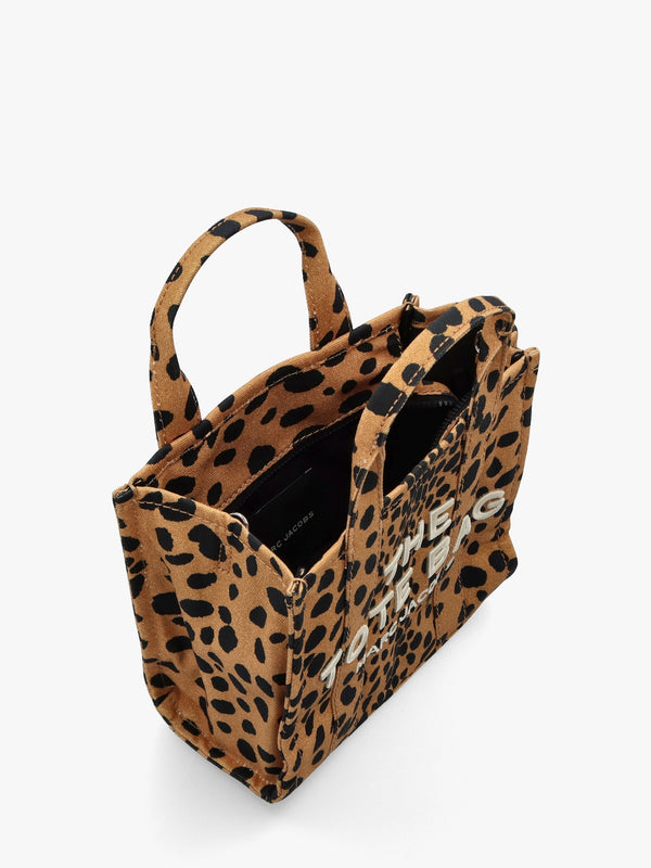 The Cheetah Canvas Small Black Multi Tote Bag