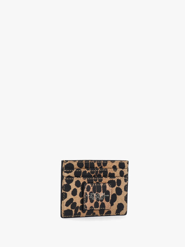 The Cheetah Black Multi Leather Card Case