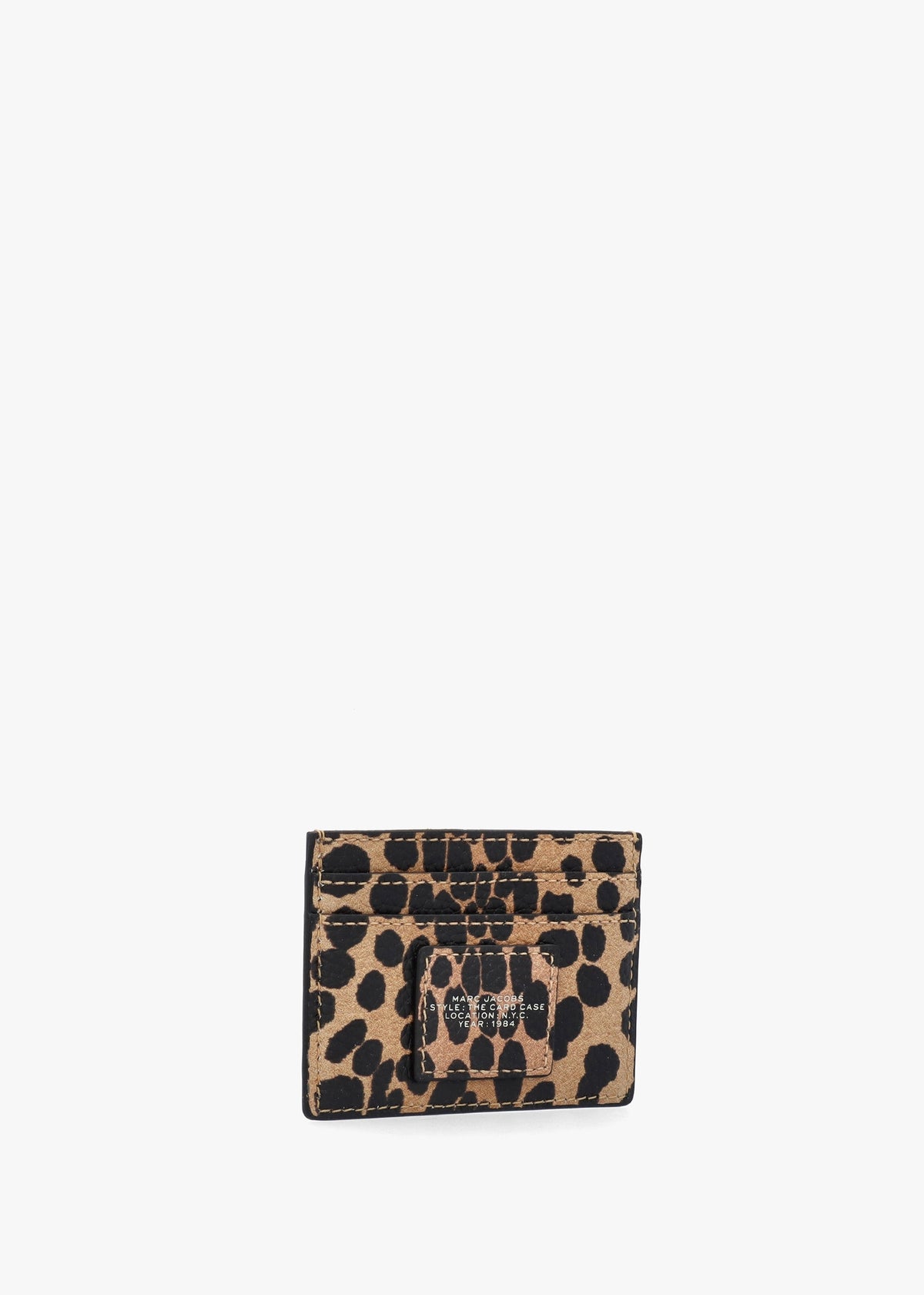 The Cheetah Black Multi Leather Card Case