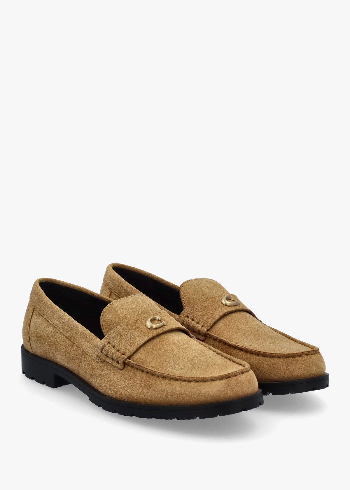 Jocelyn Lion Suede Loafers