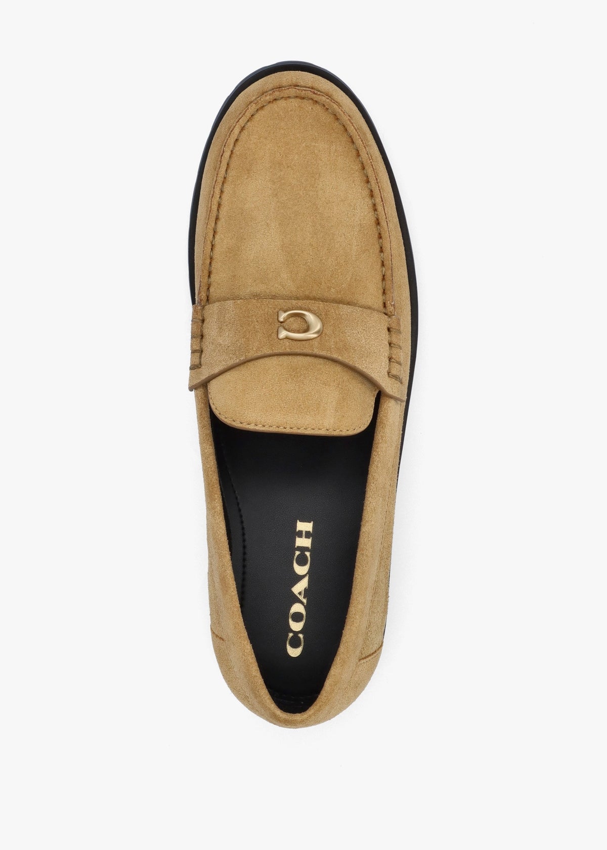 Jocelyn Lion Suede Loafers