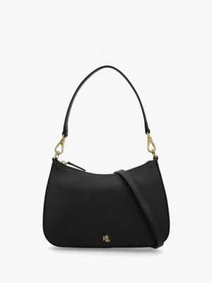 Danni 26 Black Leather Shoulder Bag