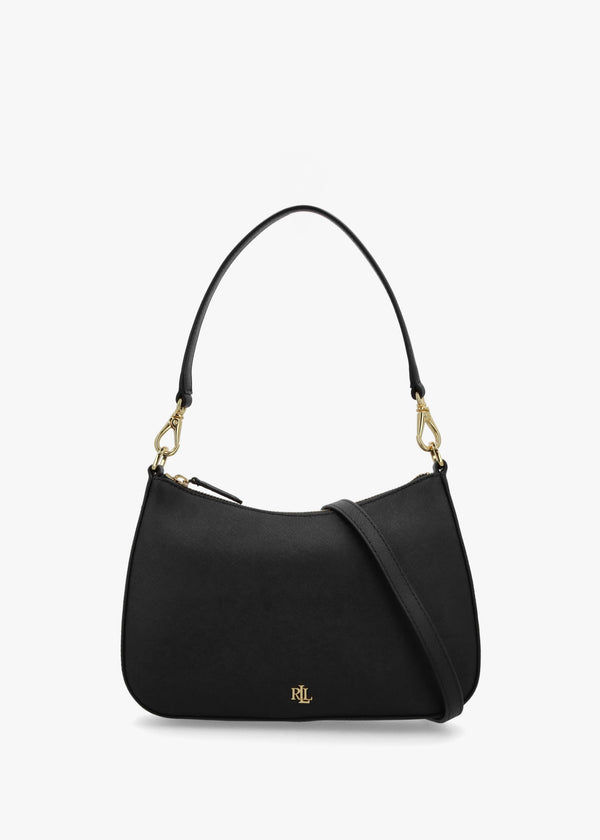 Danni 26 Black Leather Shoulder Bag