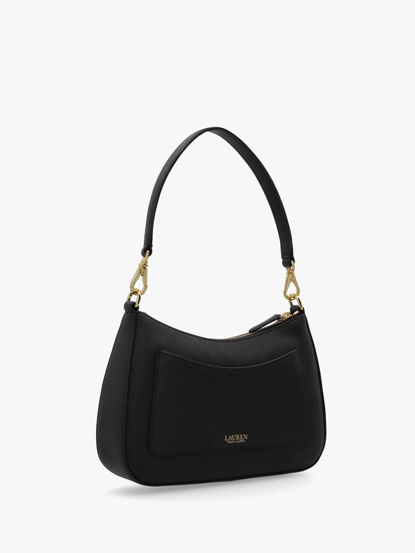 Danni 26 Black Leather Shoulder Bag