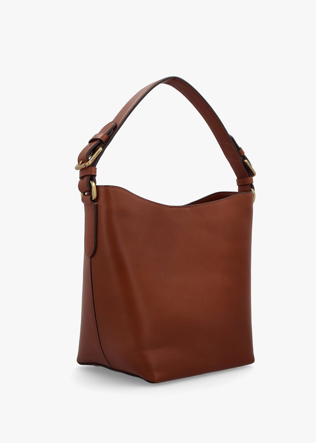 Witley Medium Lauren Tan Leather Bucket Bag
