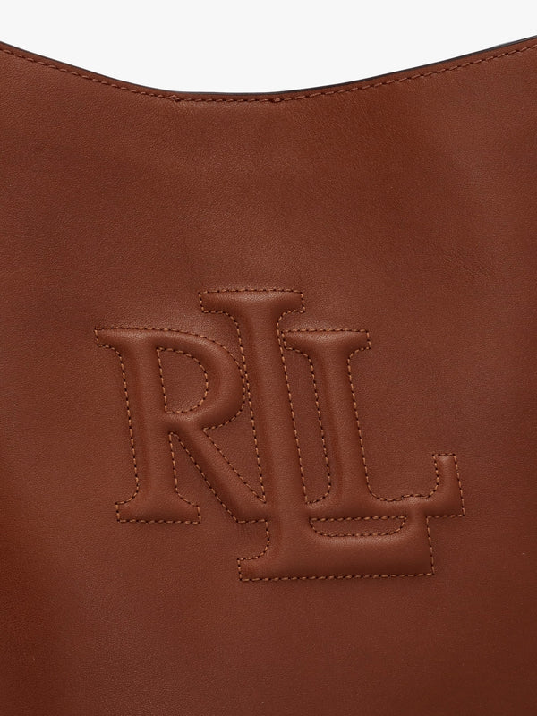 Witley Medium Lauren Tan Leather Bucket Bag