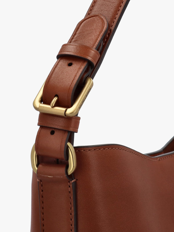 Witley Medium Lauren Tan Leather Bucket Bag