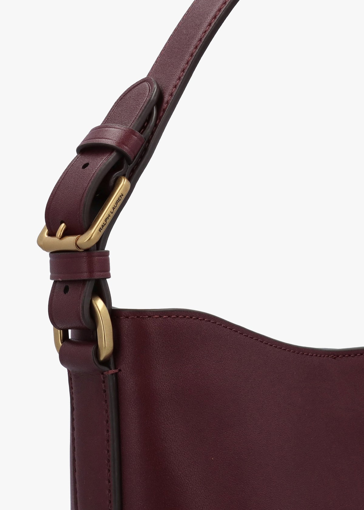 Witley Medium Red Leather Bucket Bag
