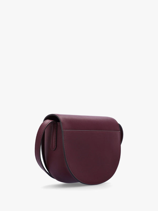 Witley Medium Red Leather Cross-Body Bag