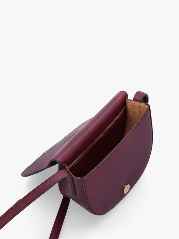 Witley Medium Red Leather Cross-Body Bag