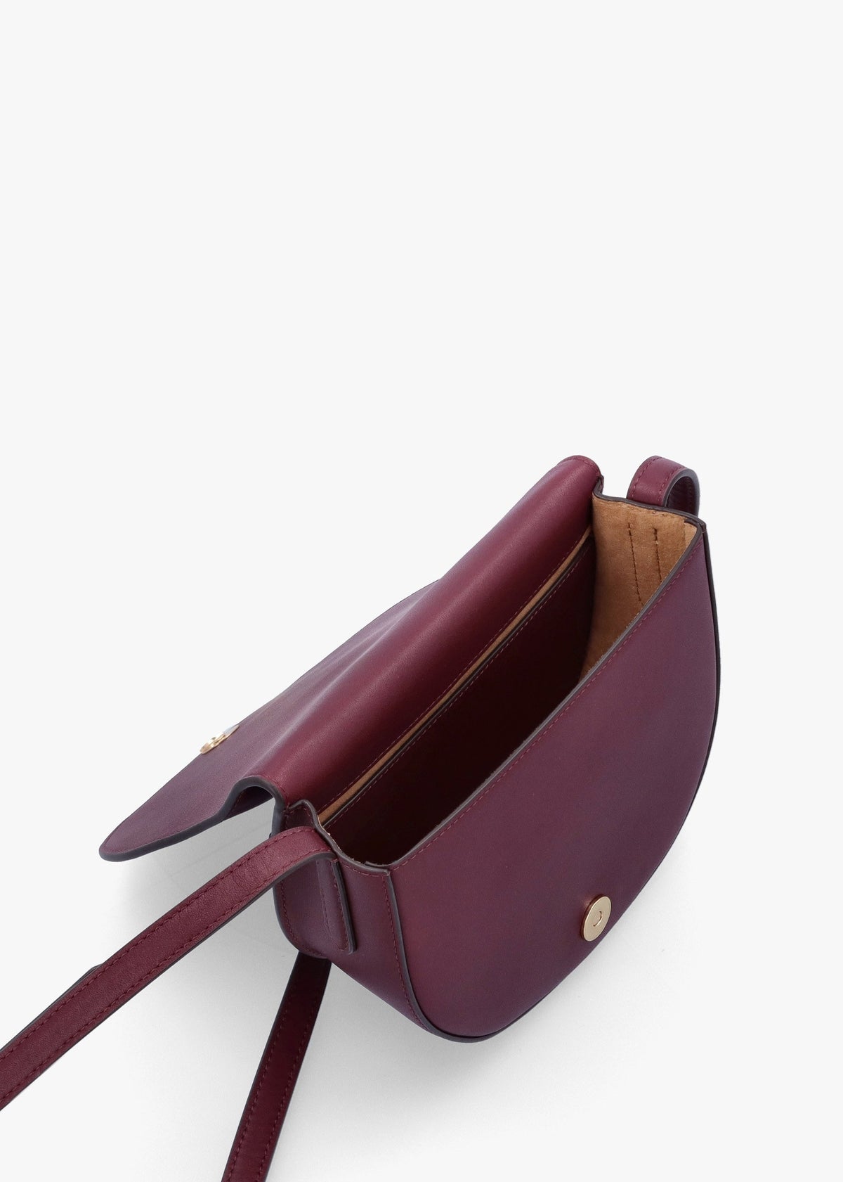 Witley Medium Red Leather Cross-Body Bag