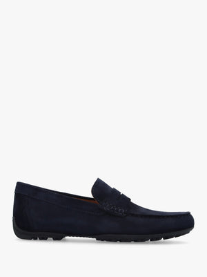 Men’s U Kosmopolis + Grip Navy Suede Loafers