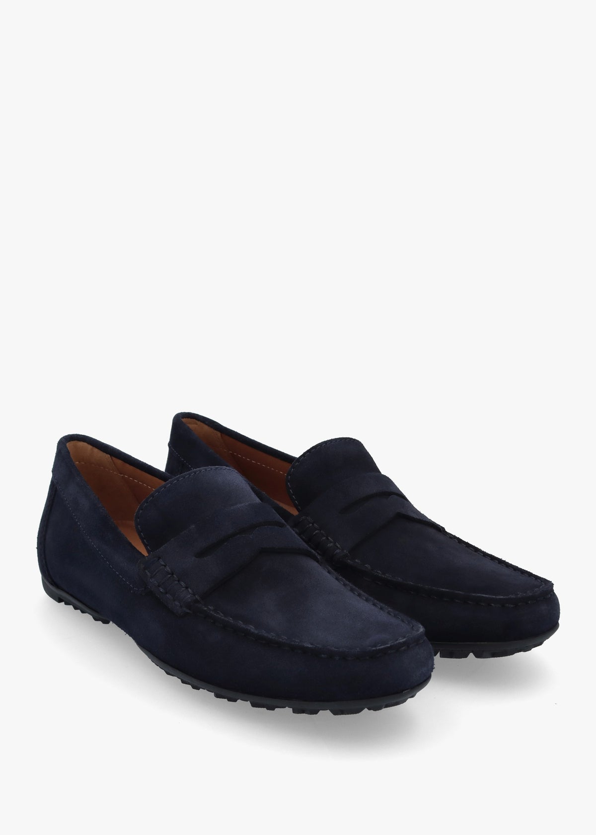 Men’s U Kosmopolis + Grip Navy Suede Loafers