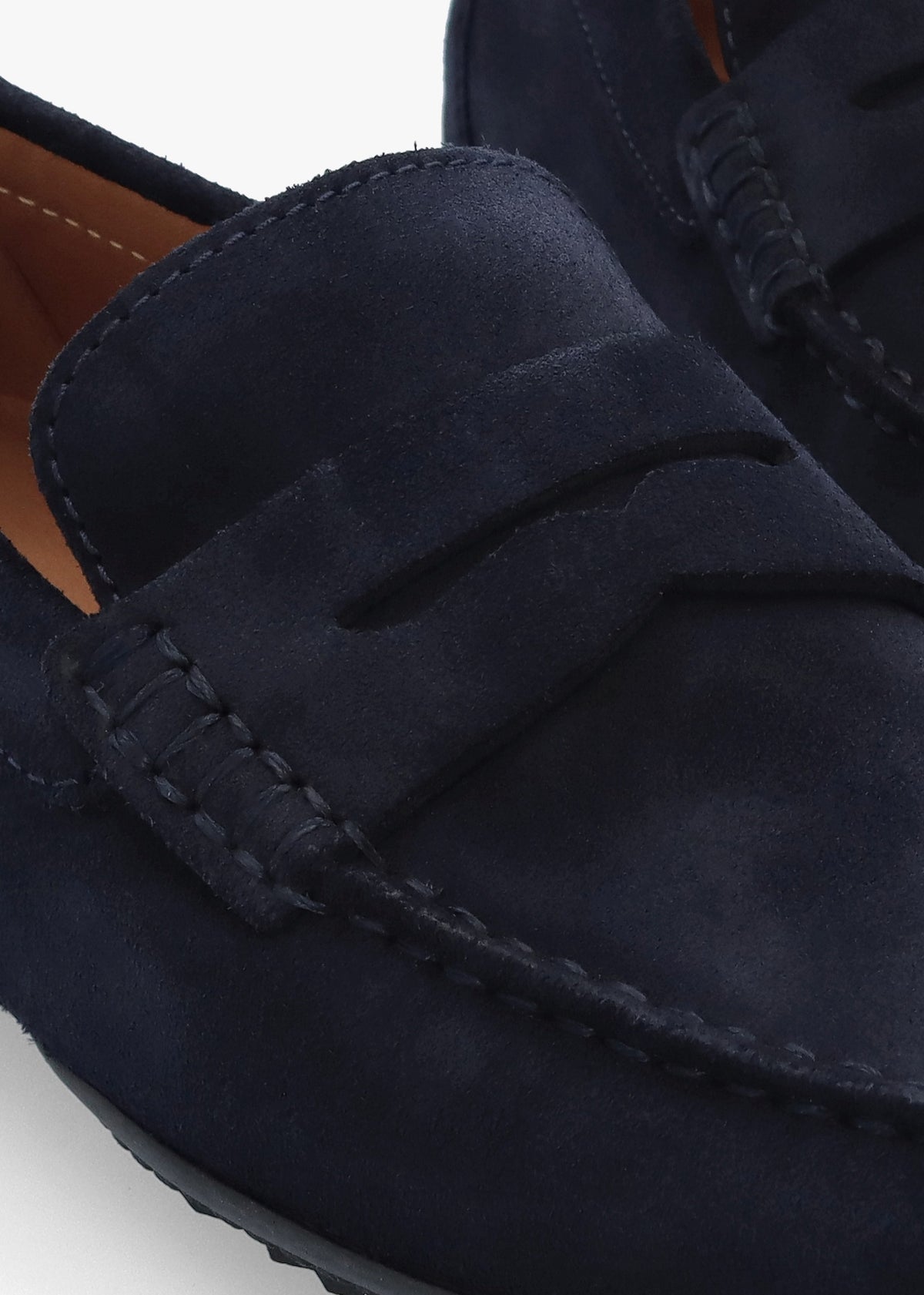 Men’s U Kosmopolis + Grip Navy Suede Loafers