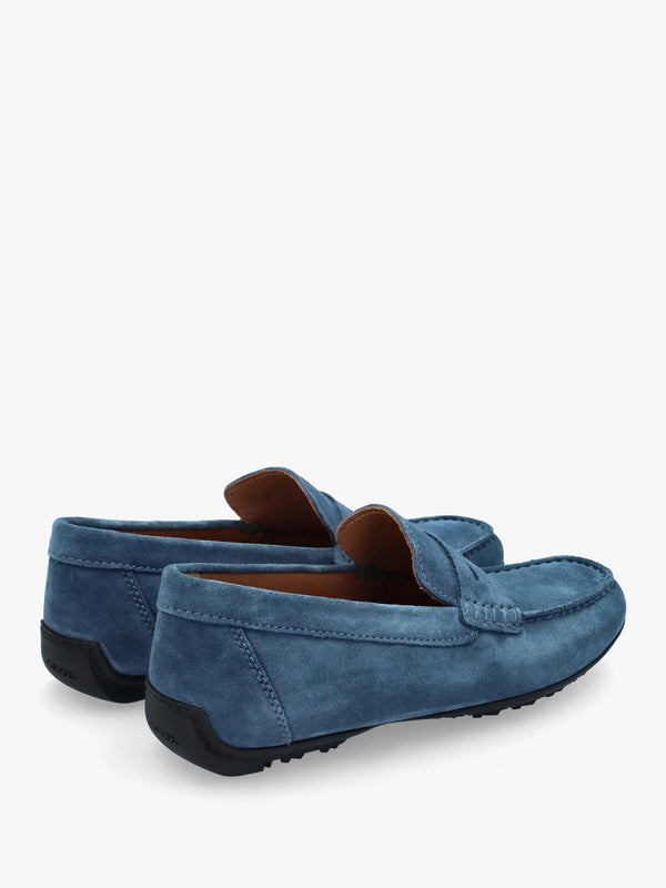Men’s U Kosmopolis + Grip Dark Avio Suede Loafers