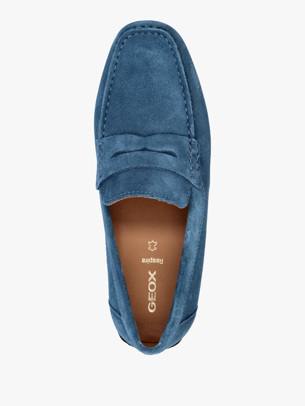 Men’s U Kosmopolis + Grip Dark Avio Suede Loafers