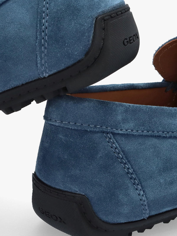 Men’s U Kosmopolis + Grip Dark Avio Suede Loafers
