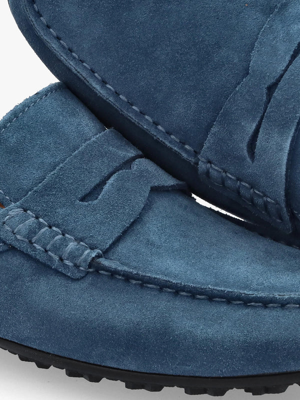 Men’s U Kosmopolis + Grip Dark Avio Suede Loafers