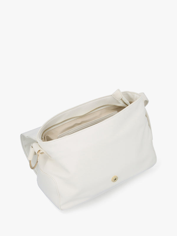 Peonies Bianco Shoulder Bag