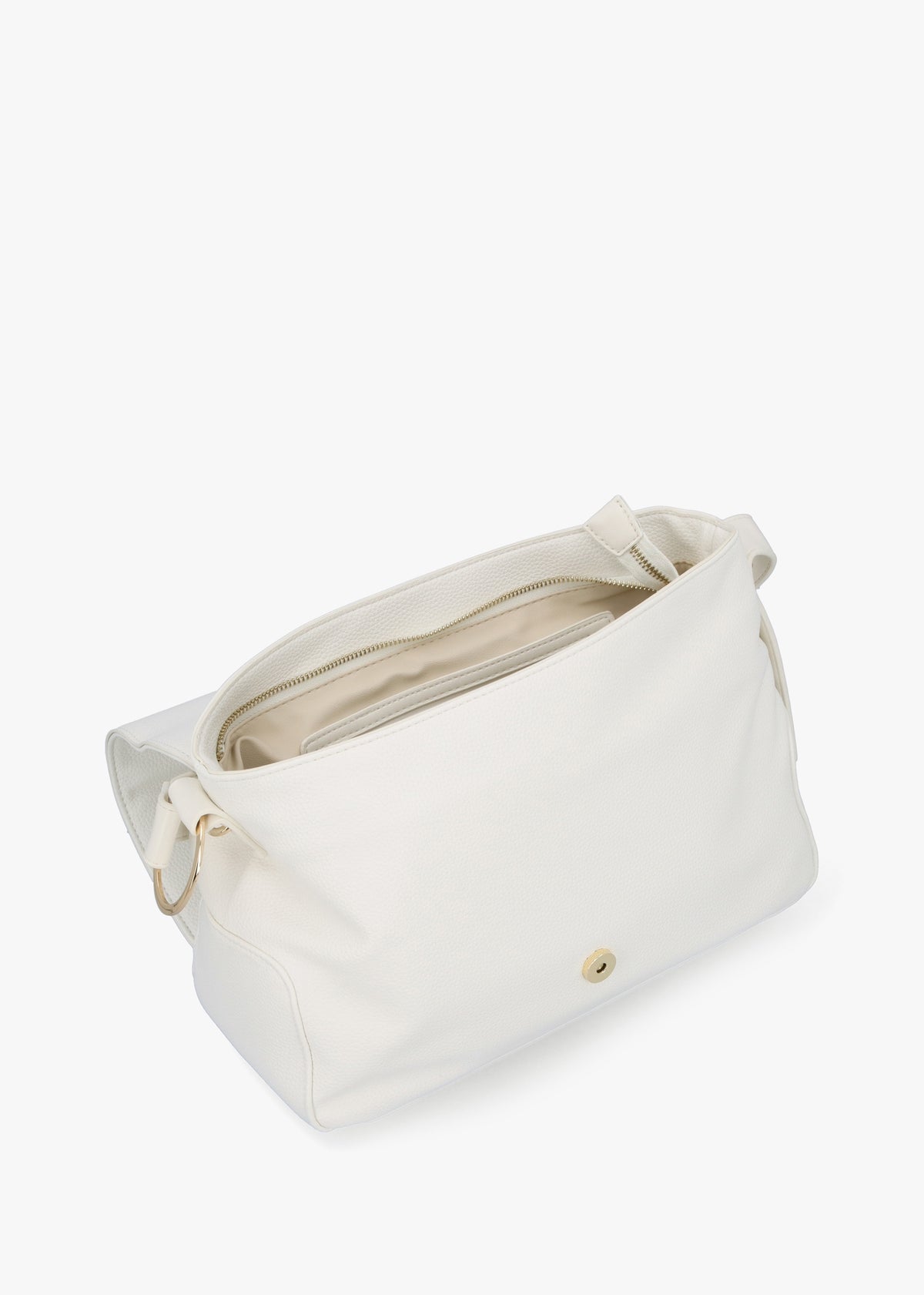 Peonies Bianco Shoulder Bag