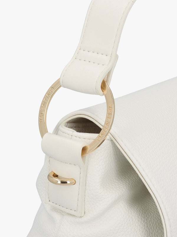 Peonies Bianco Shoulder Bag